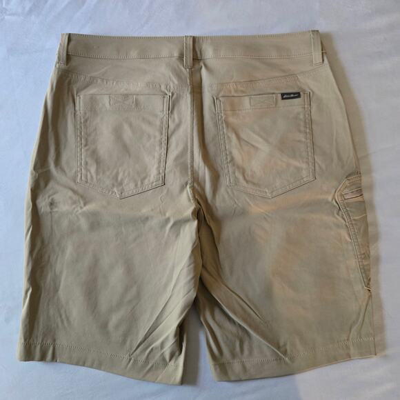 Eddie Bauer Hiking Shorts - Men's 34 - Khaki 10.5" Inseam - Picture 3 of 6